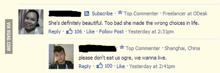 Why I love 9gag comments - 9GAG
