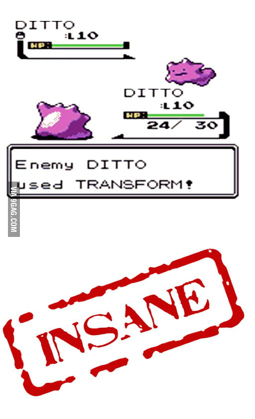 Ditto Vs Ditto 9gag