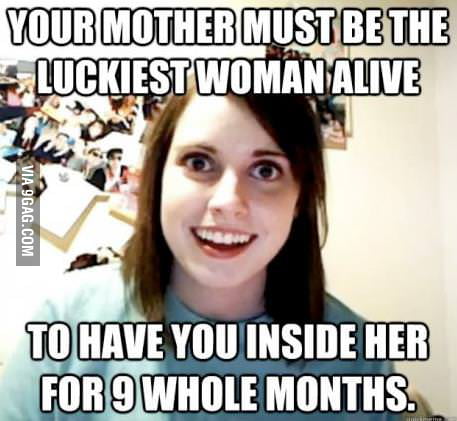 Lucky mom - 9GAG