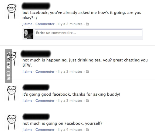 Forever Alone Facebook Friend - 9GAG
