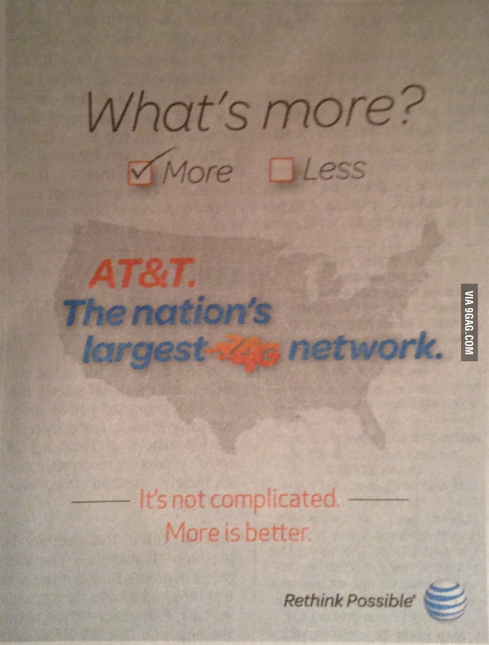 AT&T advertising fail - 9GAG