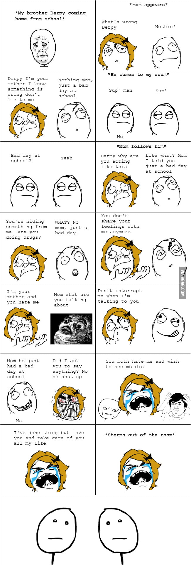 Does this qualify as a mental breakdown? - 9GAG