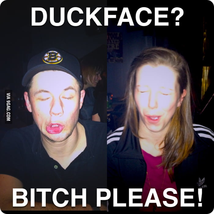 Flashface Is The New Duckface 9gag 