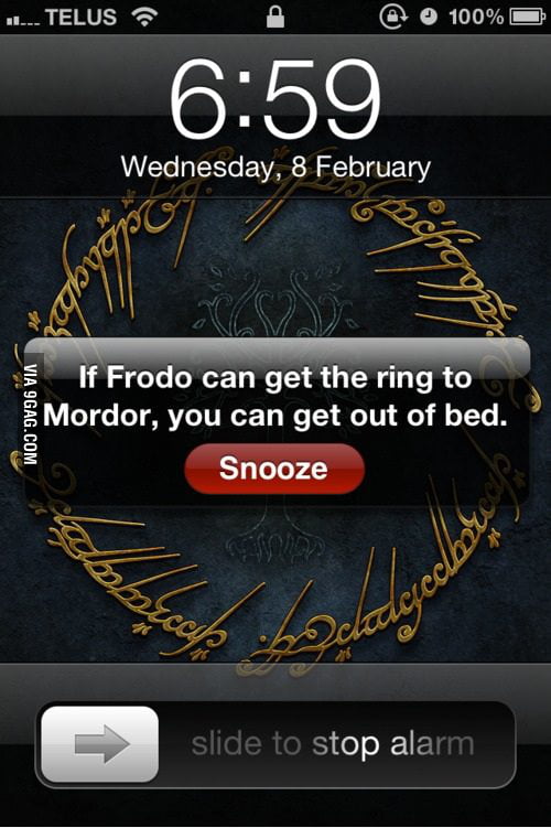 How I wake up in the morning