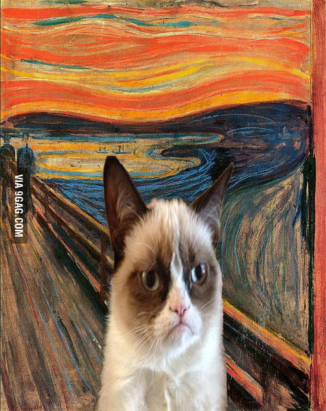 Grumpy Scream The Grumpy Scream - 9GAG