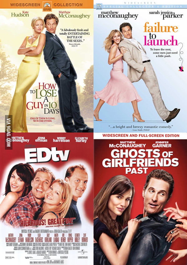 Matthew McConaughey cannot stand up by himself.