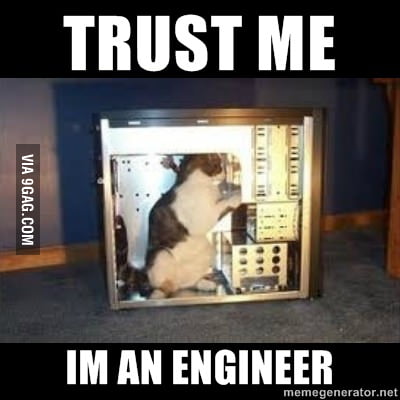 Engineer cat - 9GAG