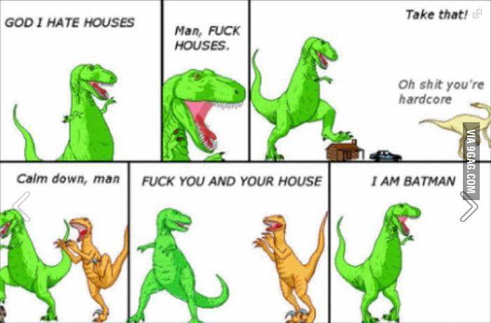 angry t rex