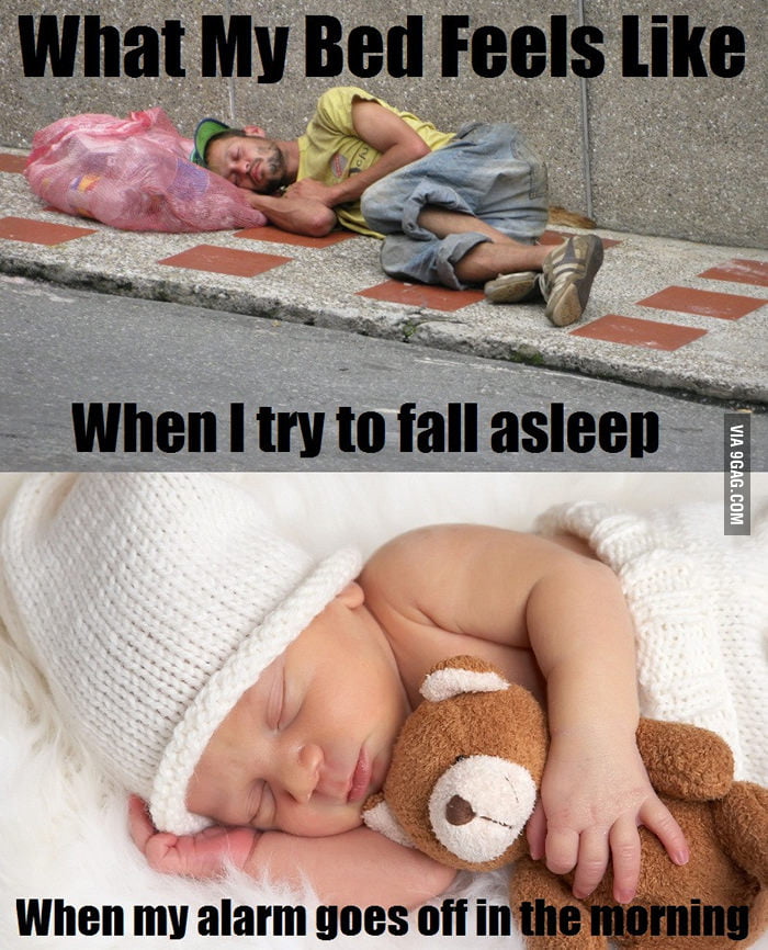 What My Bed Feels Like 9GAG