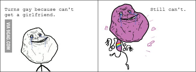 Really forever alone - 9GAG