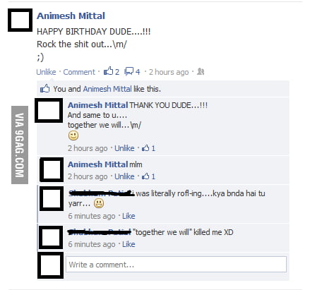 Wishing birthday Level : Forever alone - 9GAG