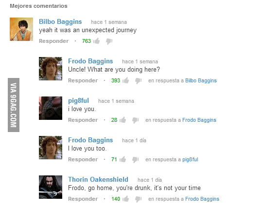 Go Home, Frodo. You're drunk. - 9GAG