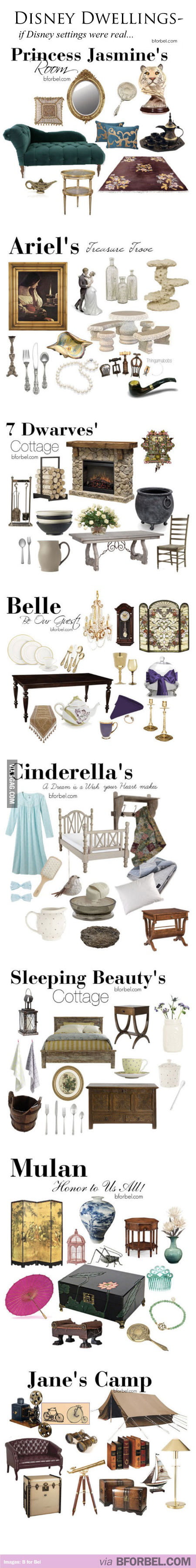 Interior Design inspired by Disney settings - 9GAG