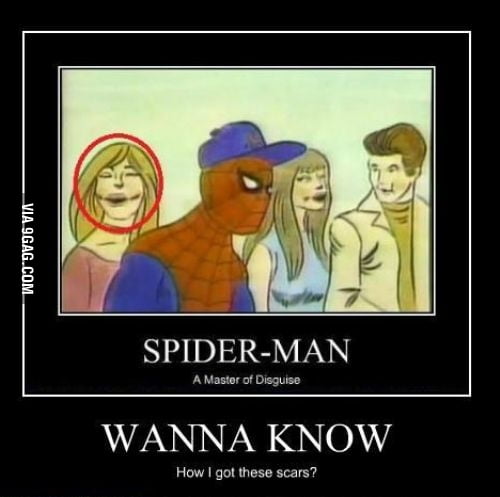 The Joker meets Spiderman - 9GAG