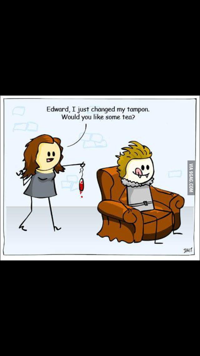 Tampon girl's origins - 9GAG