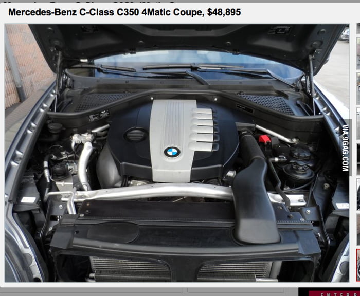 A mercedes with a bmw engine - 9GAG