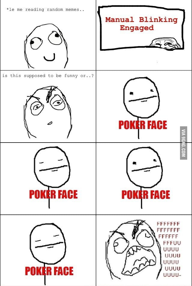 Manual blinking engaged 9GAG