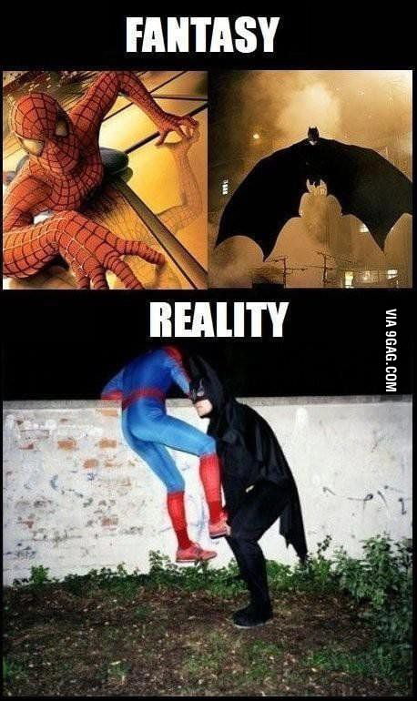 Fantasy Vs Reality 9GAG