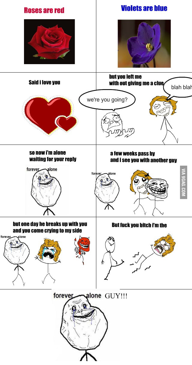 Forever Alone Guy - 9GAG
