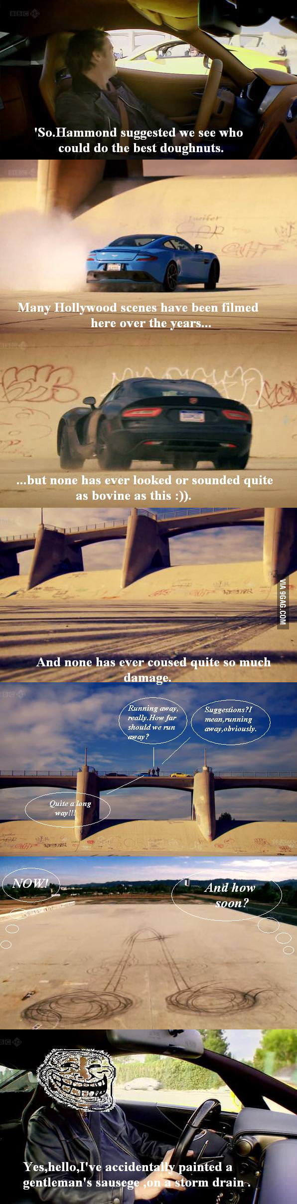 Trolling level : TOP GEAR - 9GAG