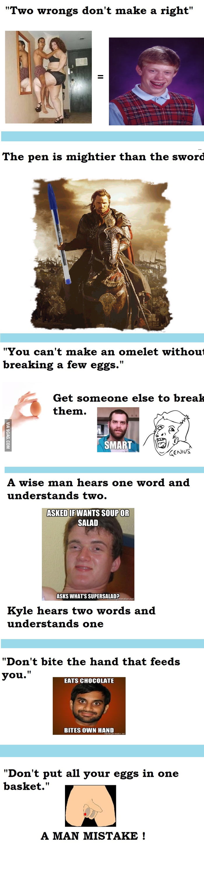 Proverbs 9 Gags 9GAG