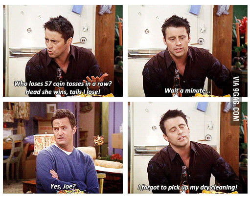 Classic Joey Tribbiani - 9GAG