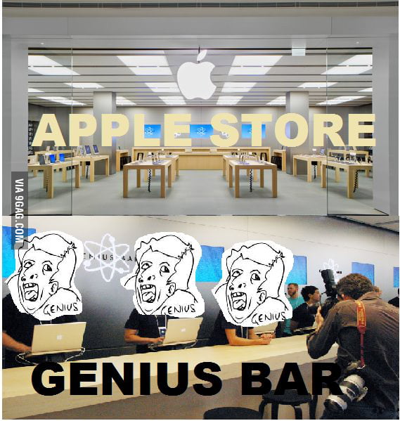 Genius bar ! 9GAG
