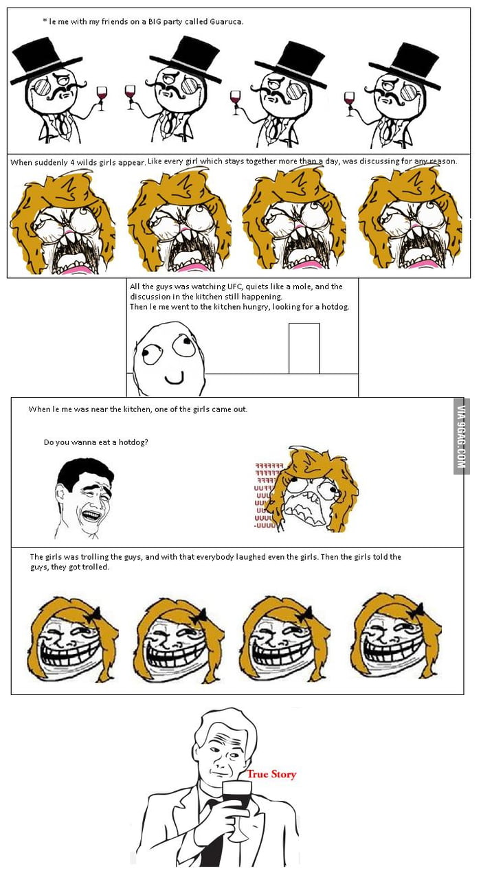 The hotdog distrolling - 9GAG
