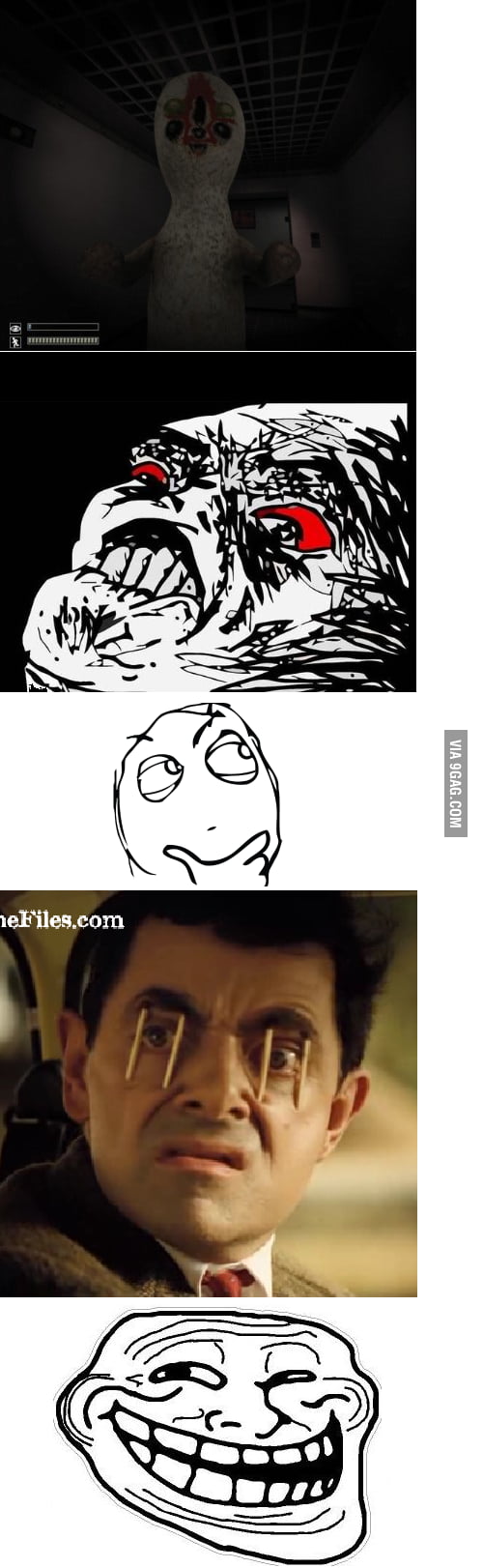 Playing SCP 173 When Suddenly 9GAG