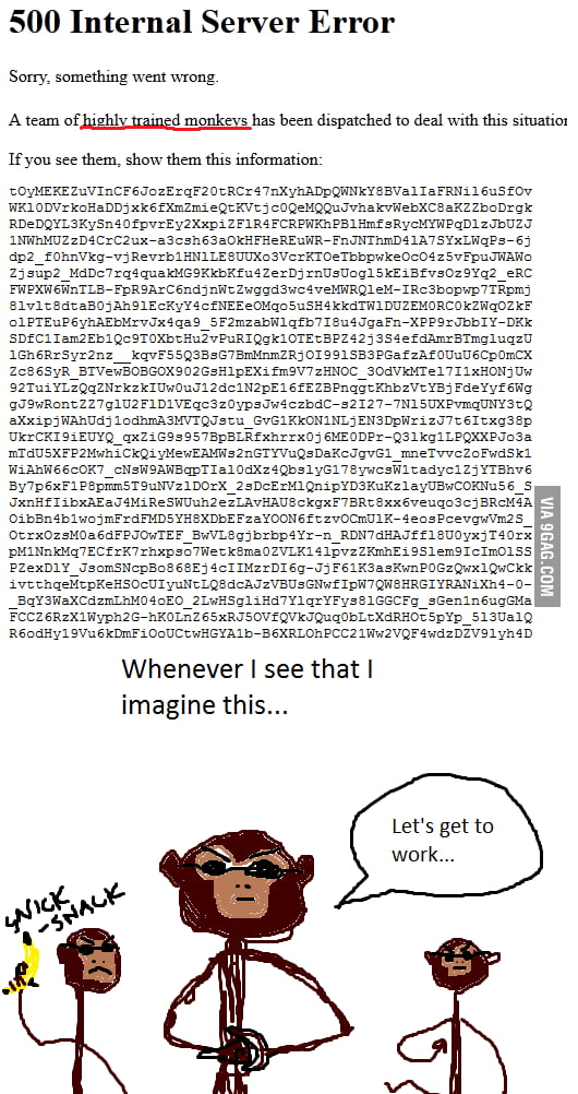 Highly Trained Monkeys - 9GAG