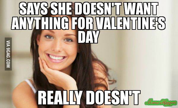 Good Girl Gina on Valentine's Day - 9GAG