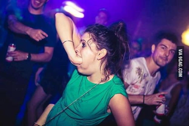 Hungry Girl At The Club 9GAG