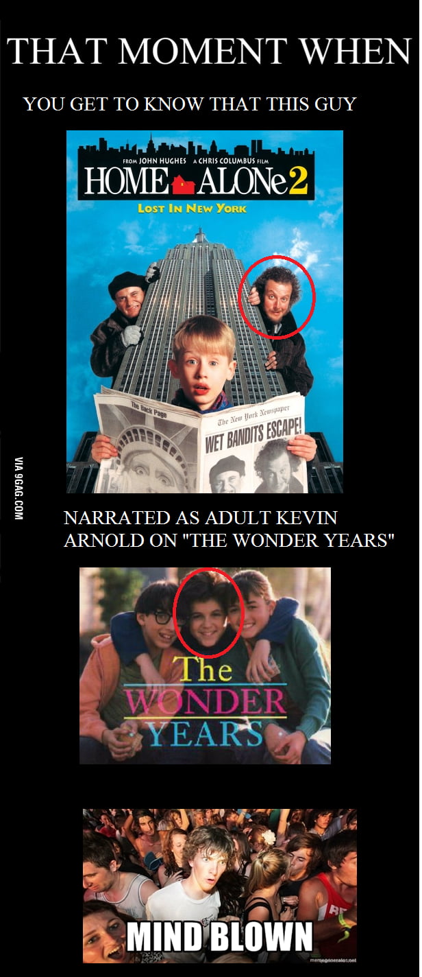 Fact about "The Wonder Years" narrator ! 9GAG
