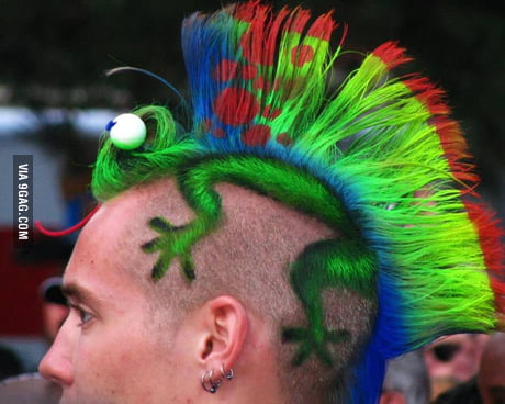 Well That Is A Bad Ass Haircut 9gag