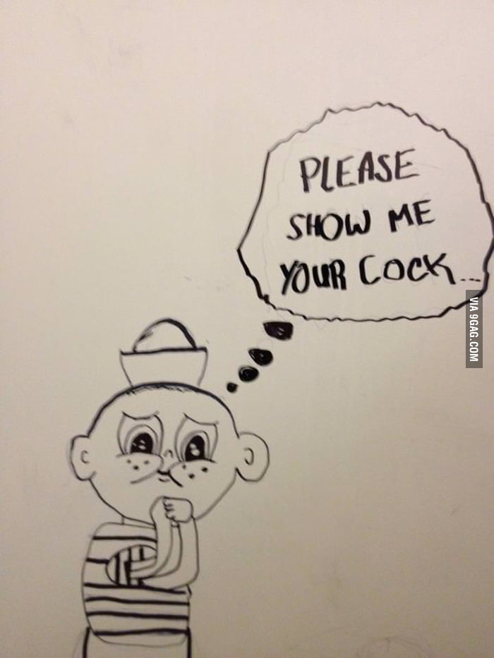Walked into the bathroom stall and saw this.. - 9GAG