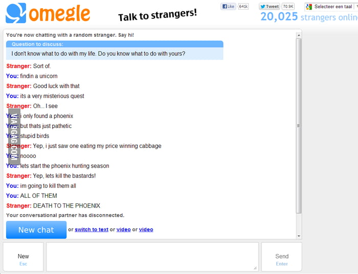 Omegle hot chat