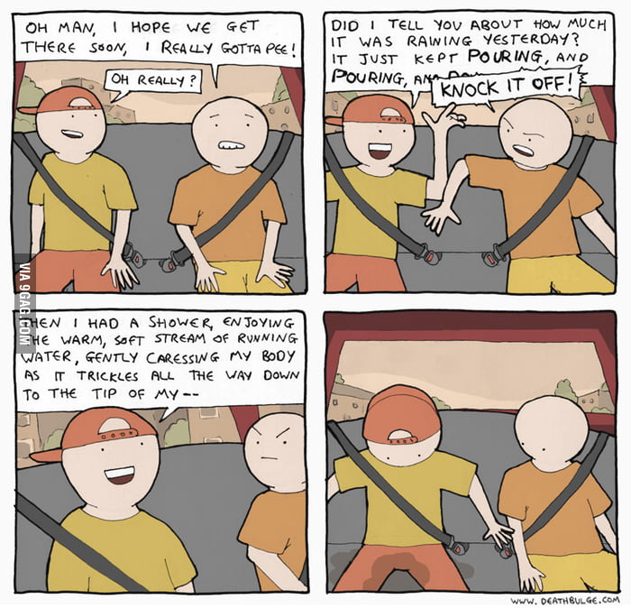 It went backwards - 9GAG