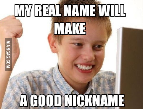 His Name Is Nick - 9gag