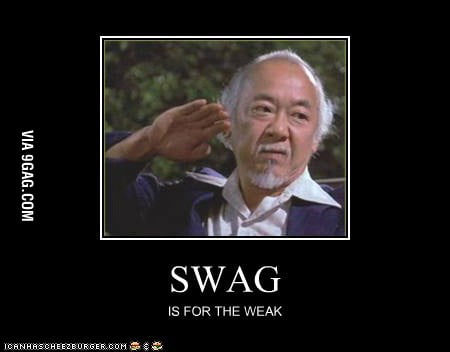 Man has swag he is the enemy - 9GAG