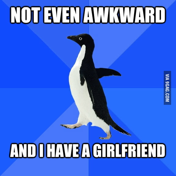Socially Awkward Penguin These Days 9gag
