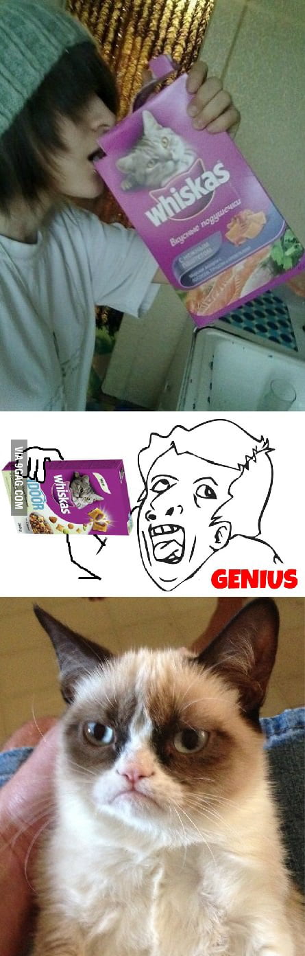 Because eating cornflakes is too mainstream - 9GAG