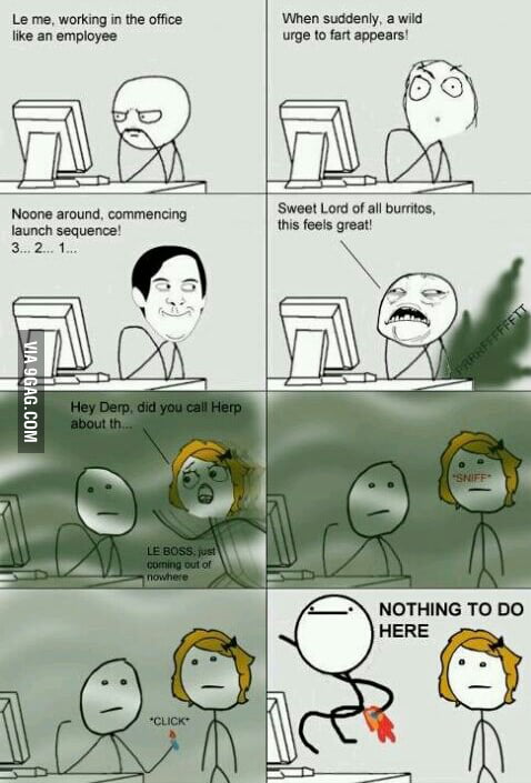 Just another day at the office - 9GAG
