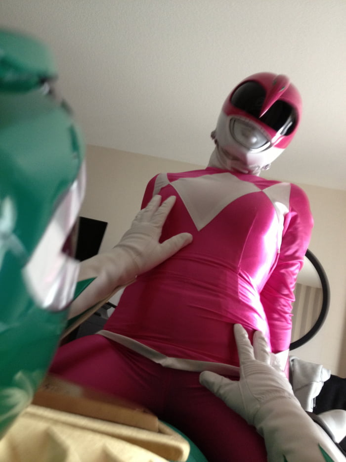 Pink ranger naked