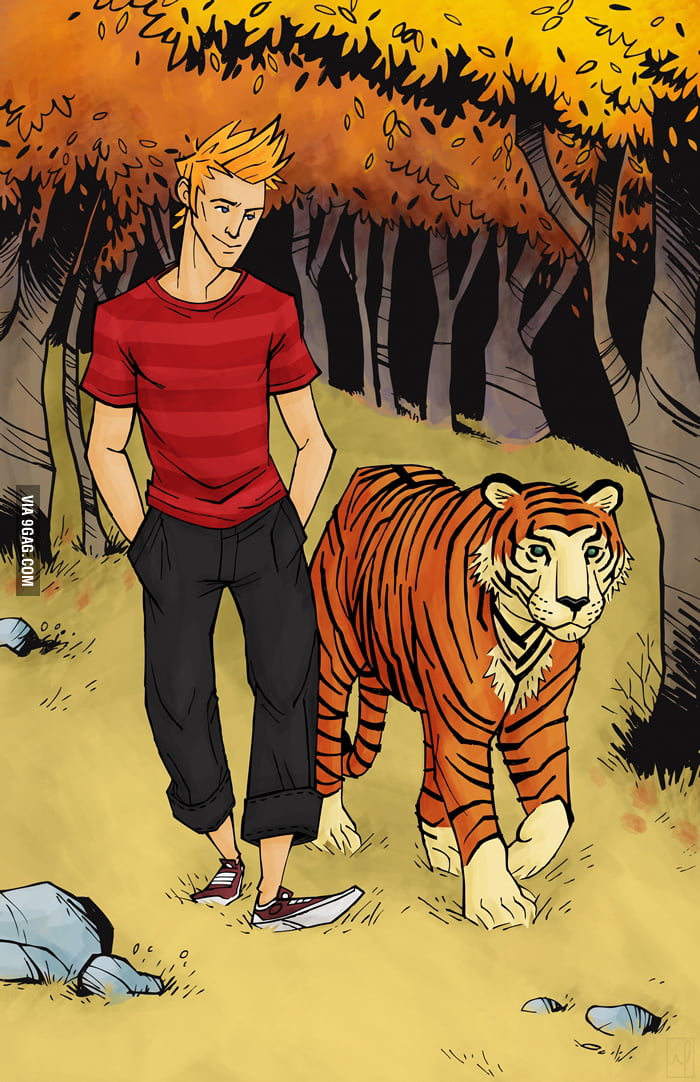Grown Up Calvin And Hobbes 9gag