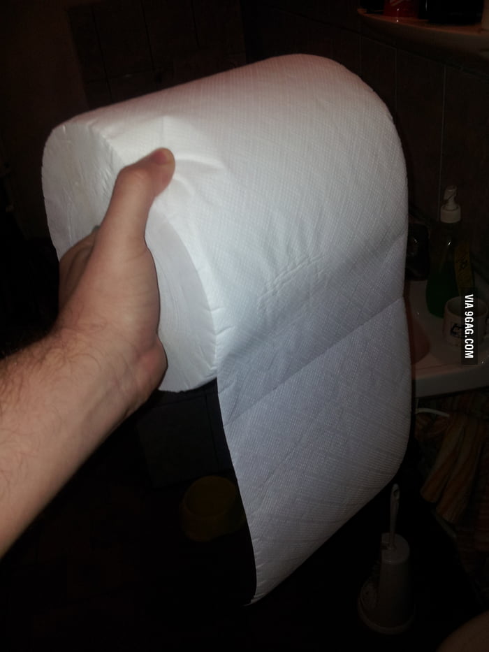 Now that's what I call toilet paper 9GAG