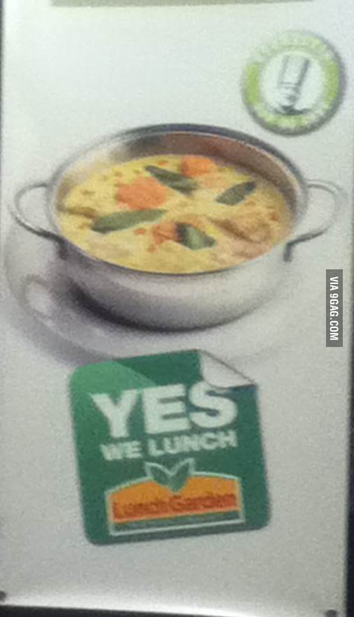 That's one hell of a slogan - 9GAG