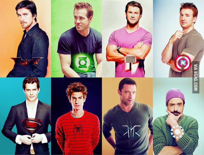 Different actors and their characters - 9GAG