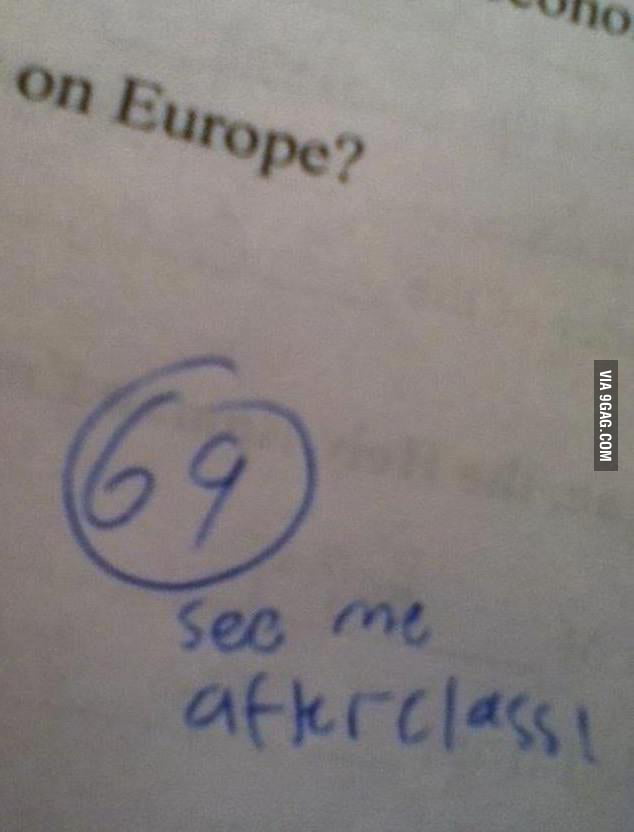 Got my test back and..