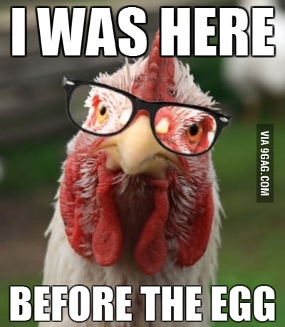 Hipster chicken - 9GAG