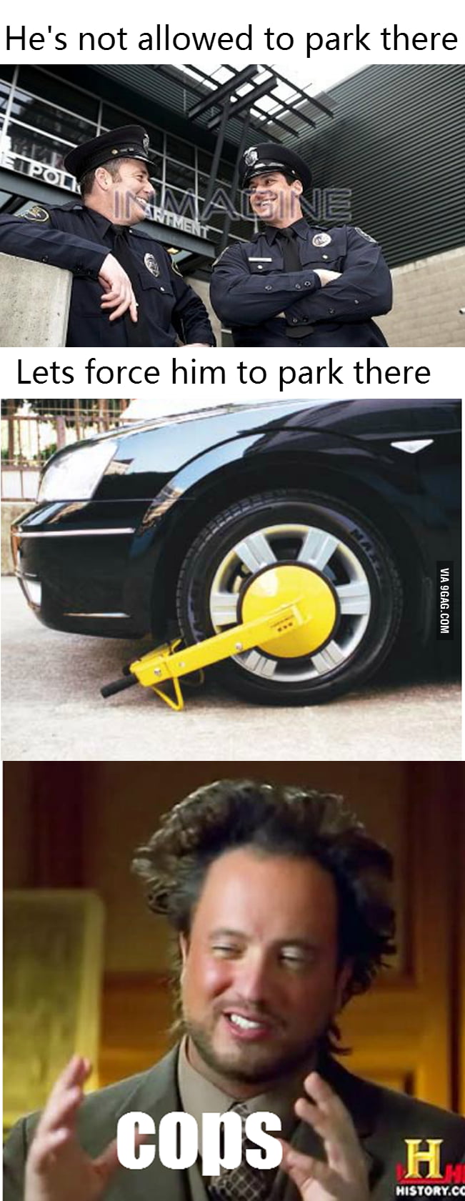 The logic of police - 9GAG